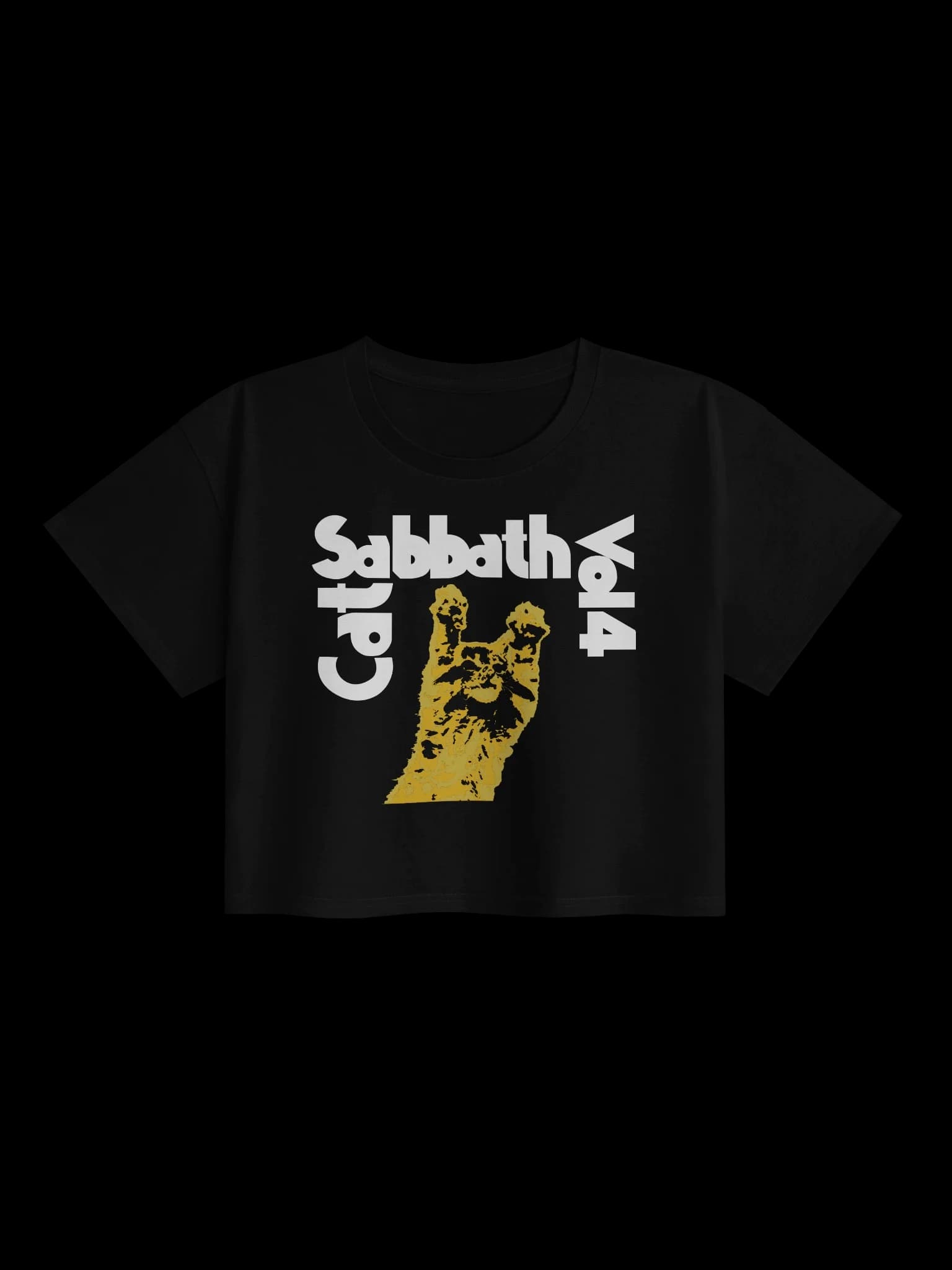 Cat Sabbath Vol 4 - Crop Top