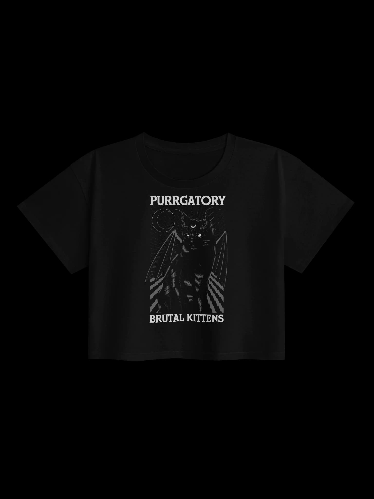 Purrgatory - Brutal Kittens - Crop Top