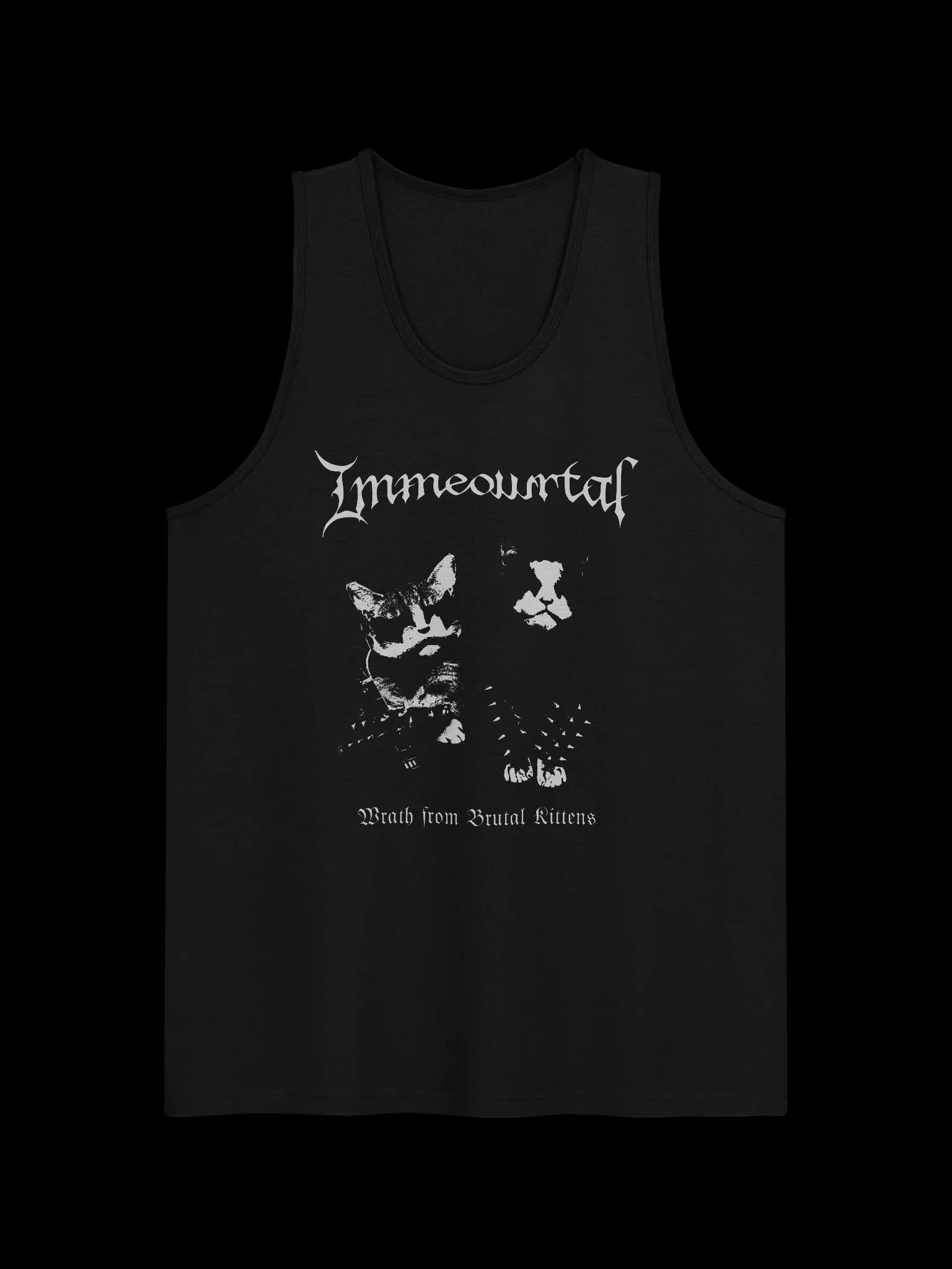 Immeowrtal - Wrath From Brutal Kittens - Tank Top
