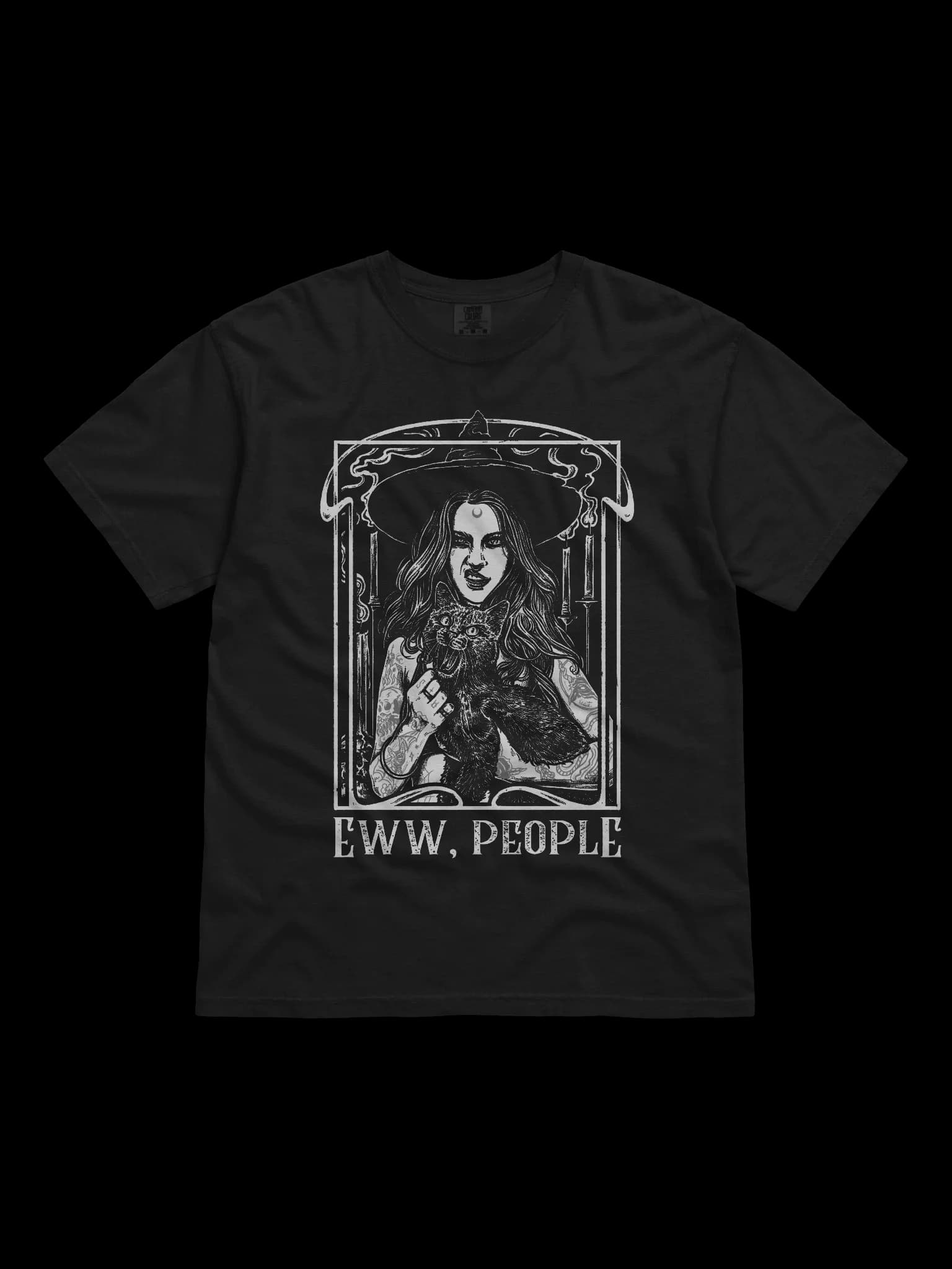 Eww, People - Witch Cat - Tee