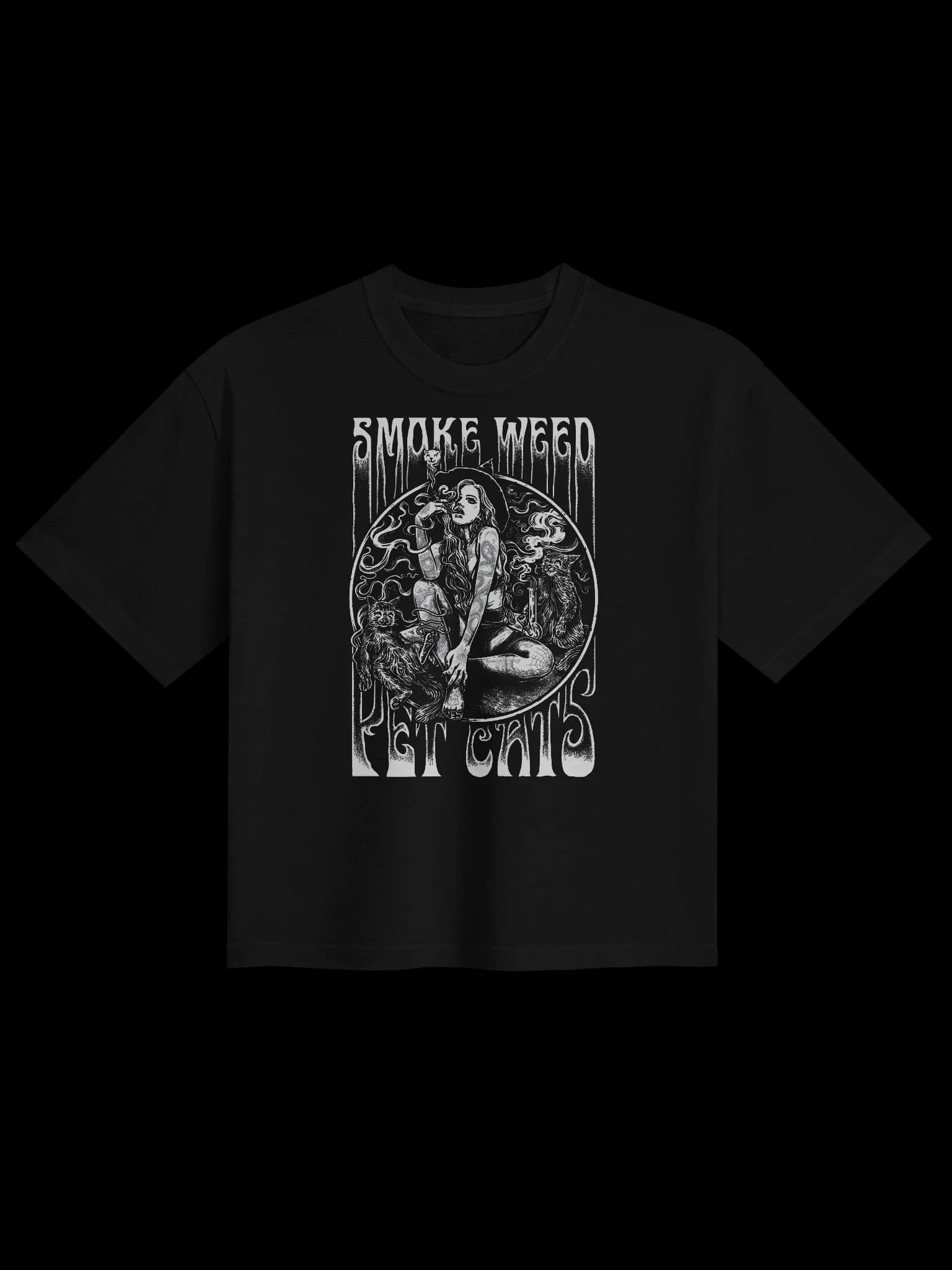 Smoke Weed, Pet Cats - Women's Tee