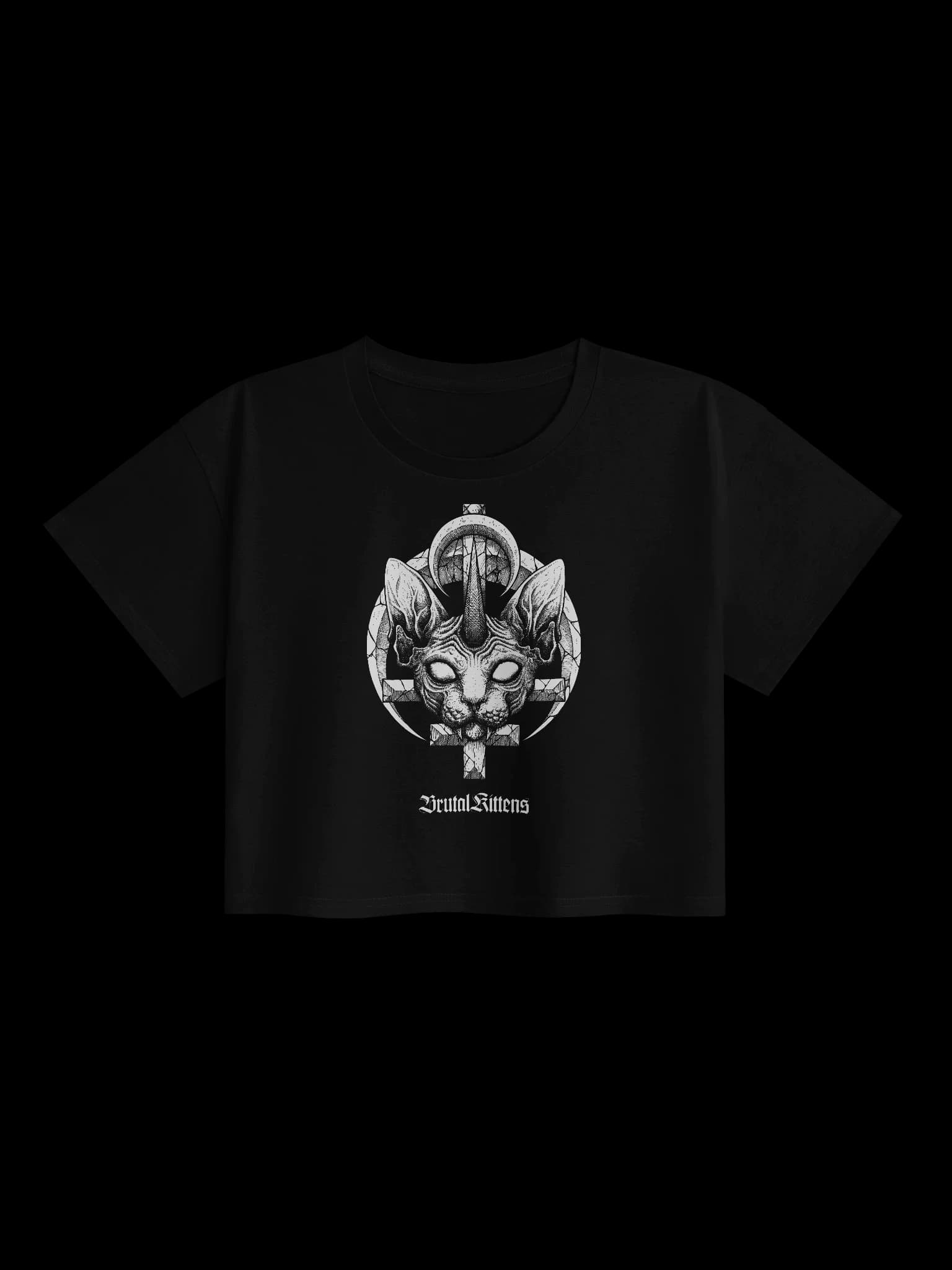 Vampire Sphynx Cat - Crop Top