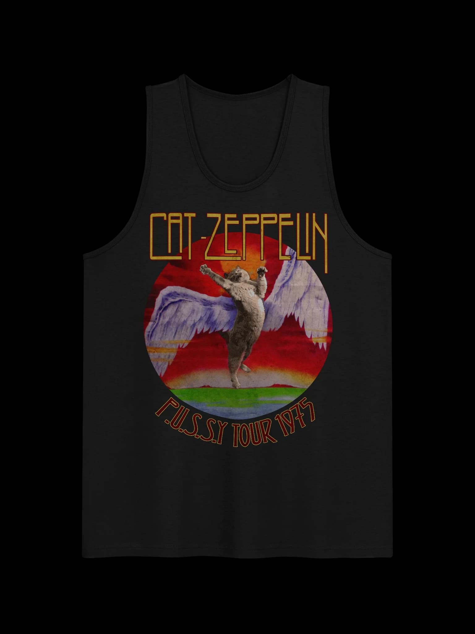 Cat Zeppelin - PUSSY Tour 1975 - Tank Top