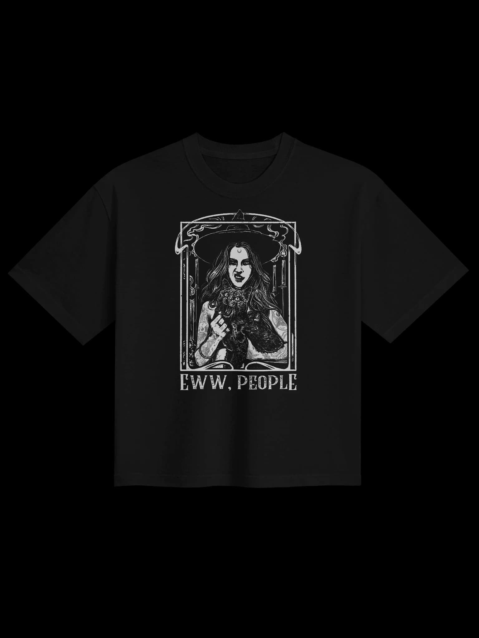 Eww, People - Witch Cat - Women's Tee