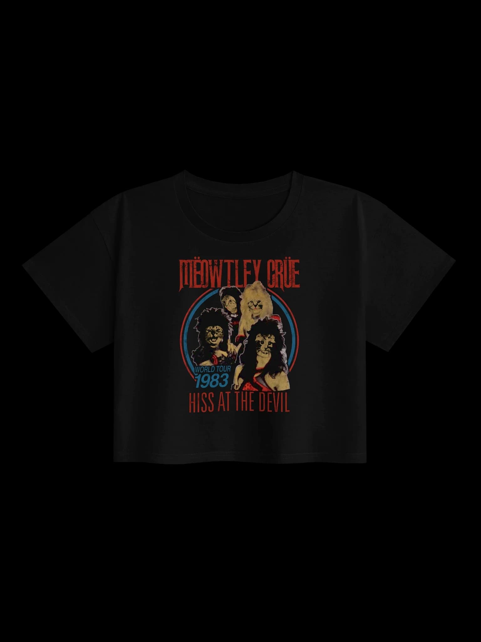 Meöwtley Crüe - Crop Top