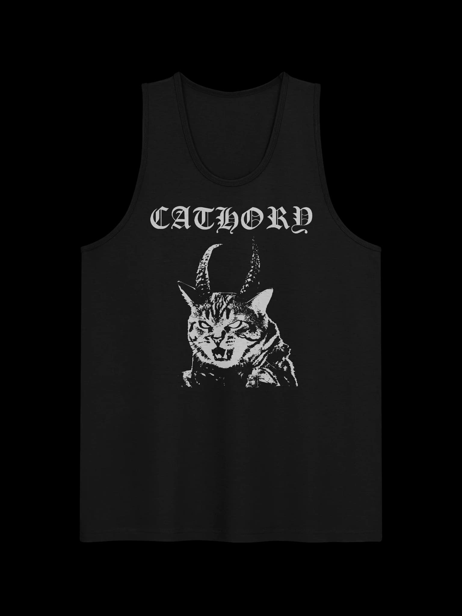 Cathory - White - Tank Top