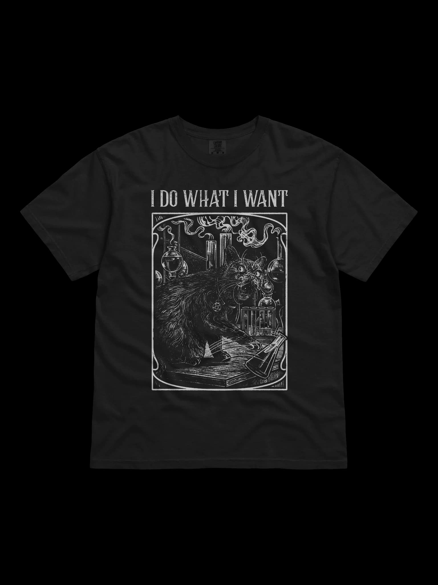 I Do What I Want - Witch's Cat - Tee