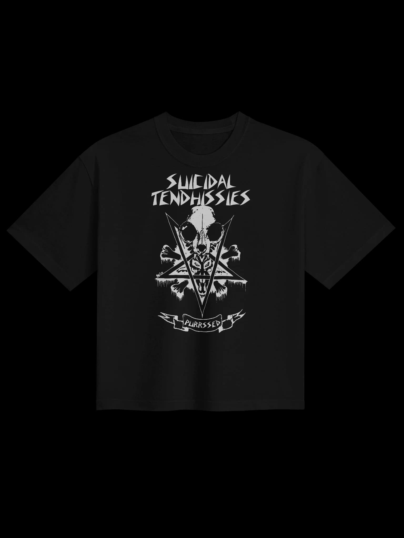Suicidal Tendhissies - Purrsed - Women's Tee