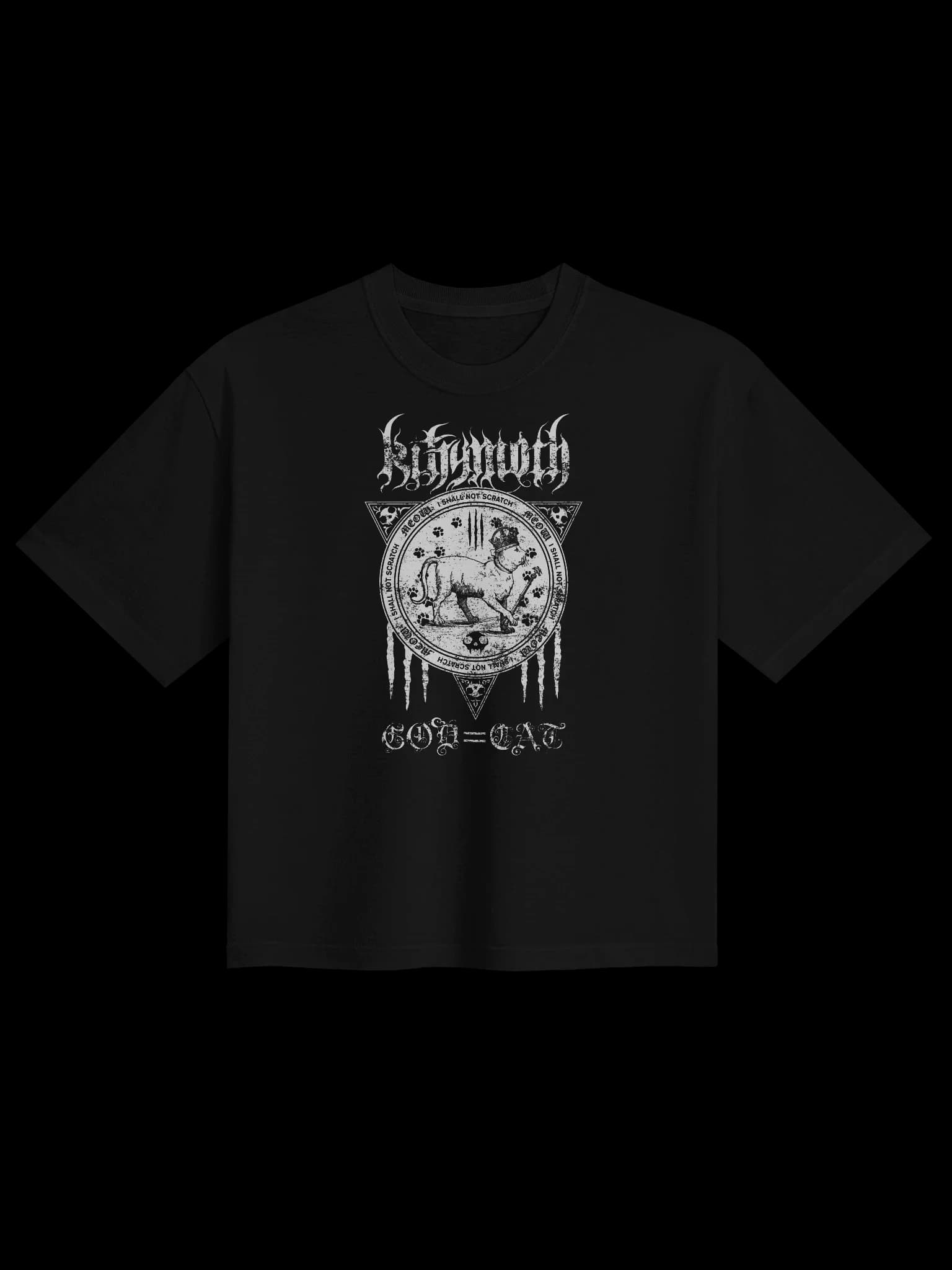 Kittymoth - GOD = CAT - Women's Tee