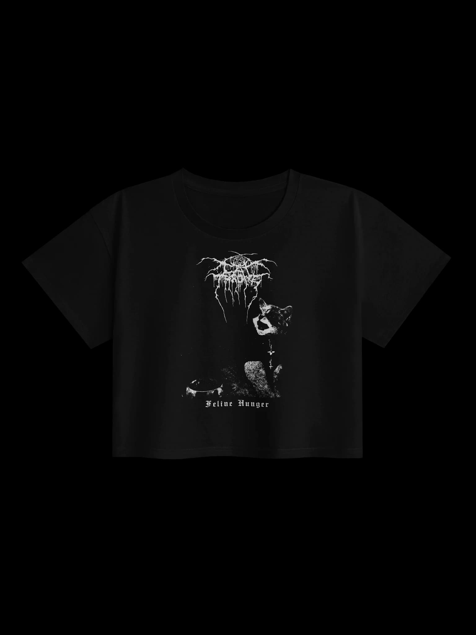 Cat Throne - Feline Hunger - Crop Top