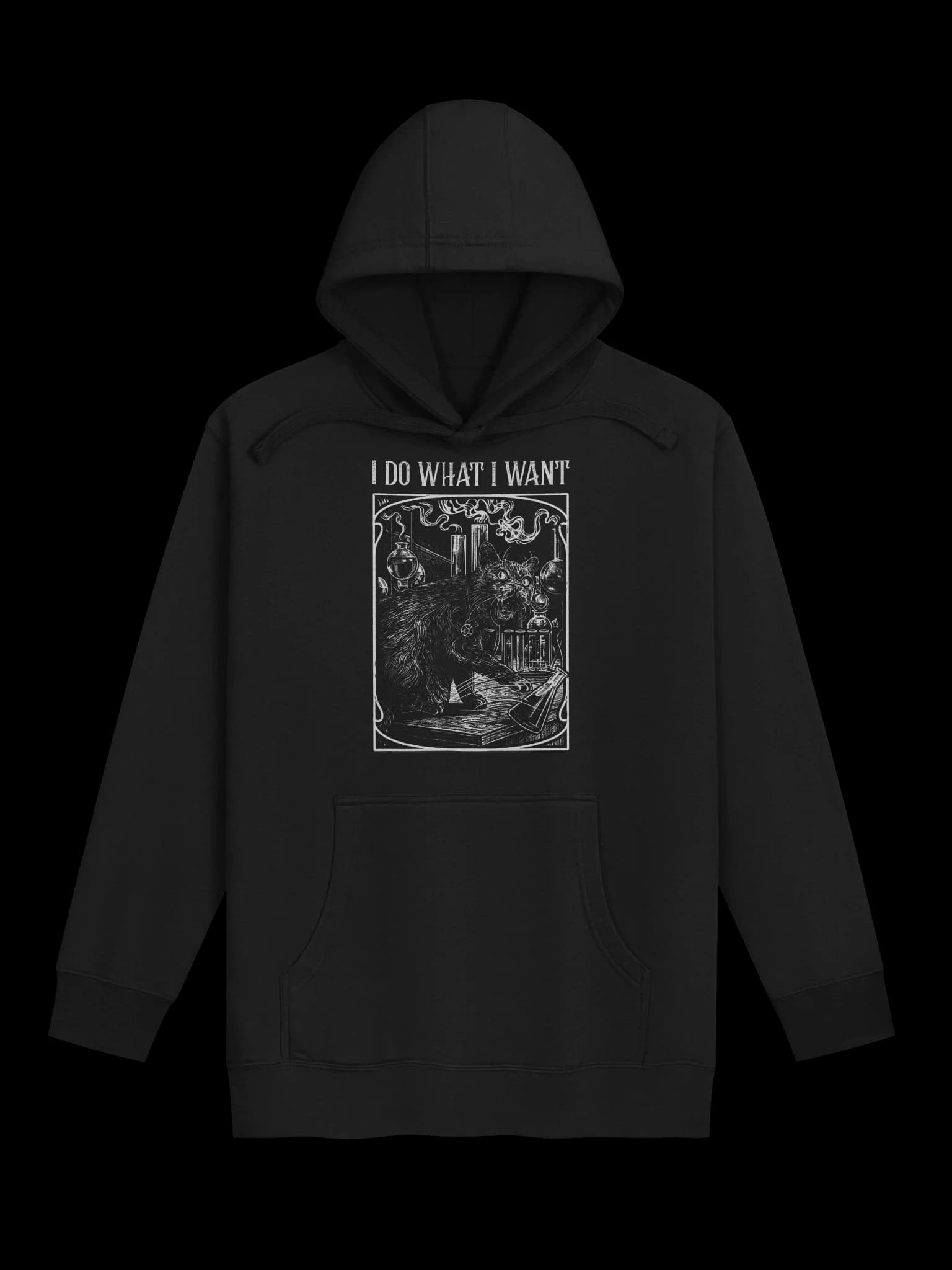 I Do What I Want - Witch's Cat - Hoodie