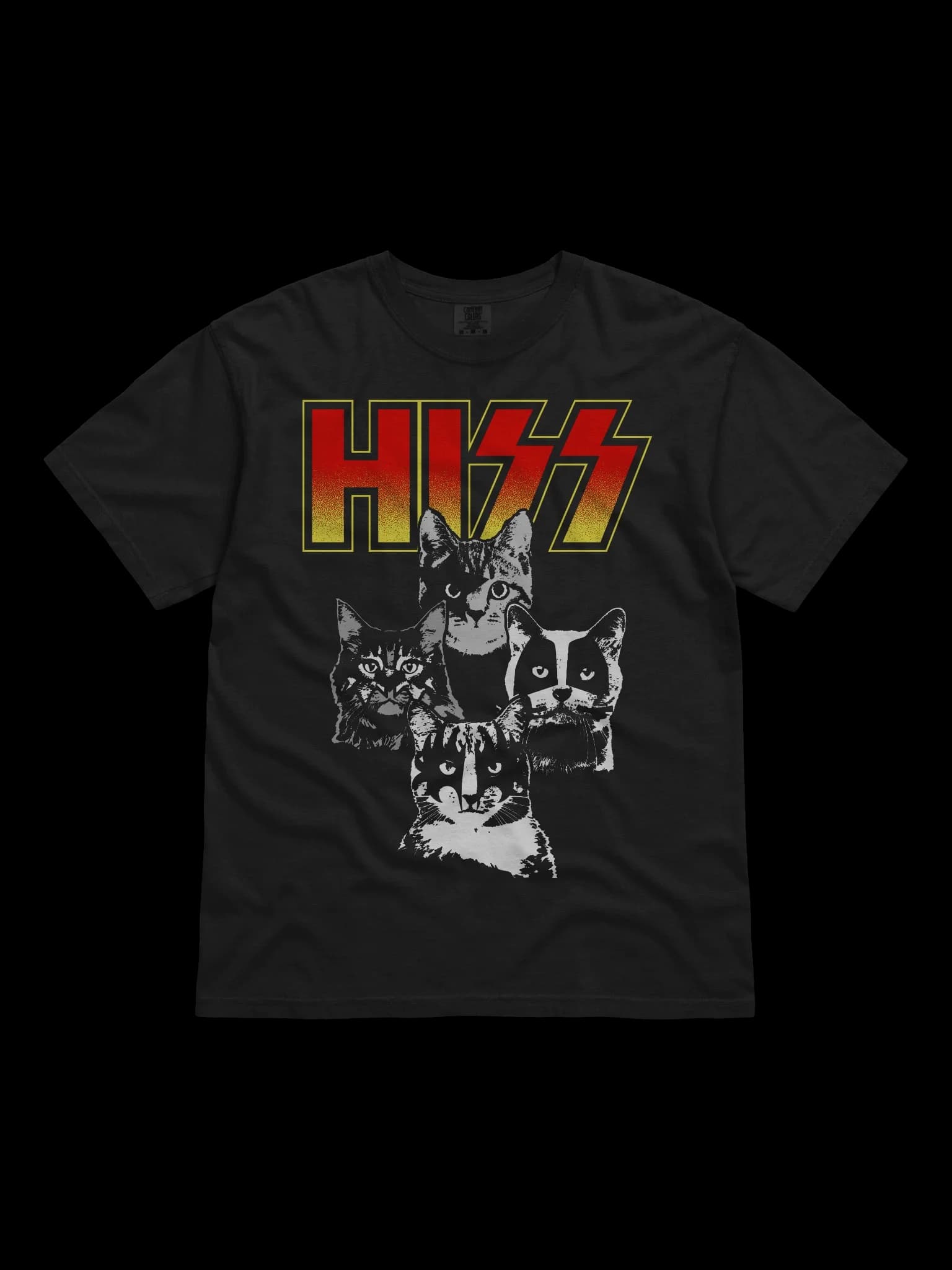 HISS - Original Cat Merch - Tee