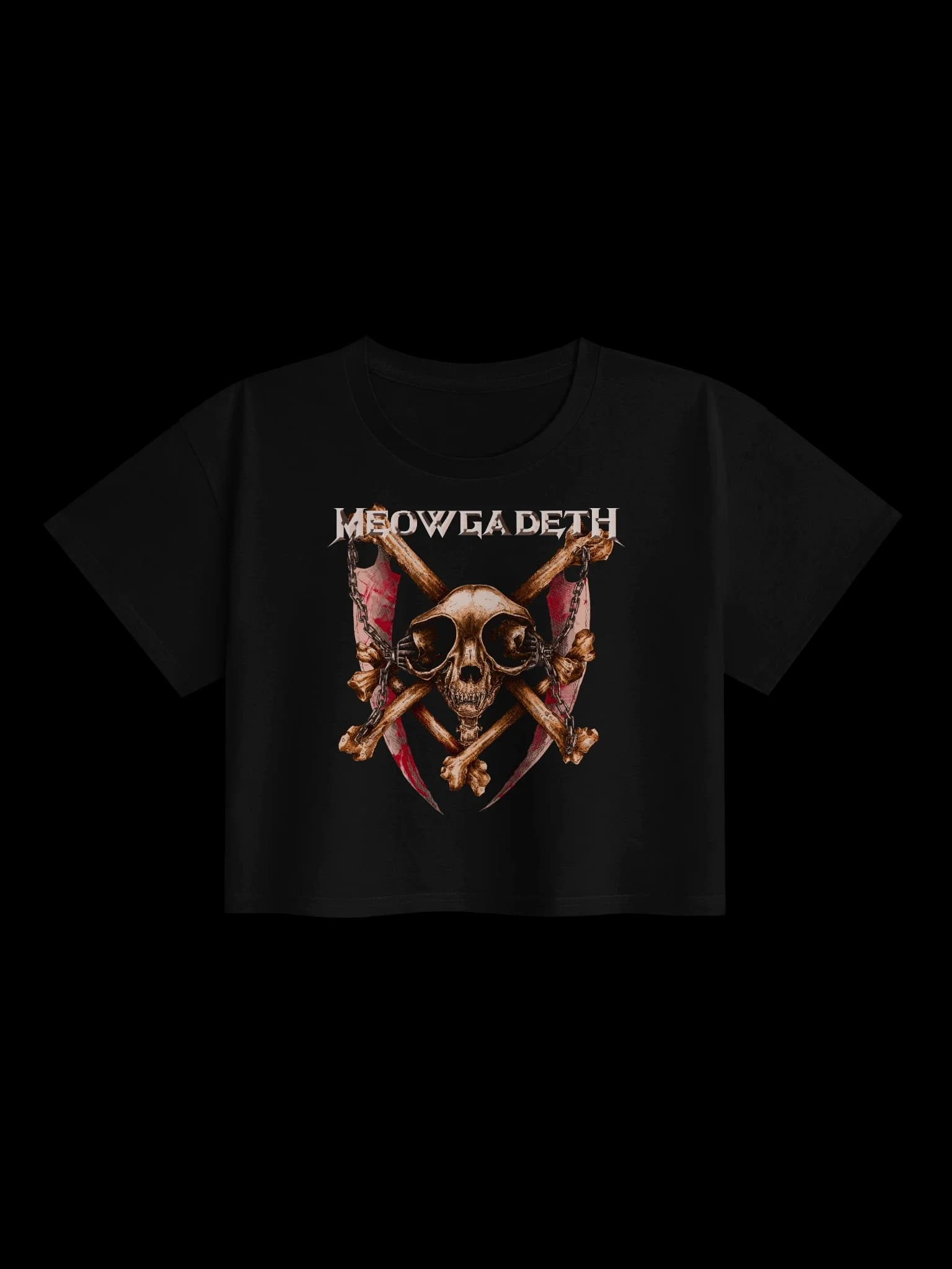 Meowgadeth - Crop Top