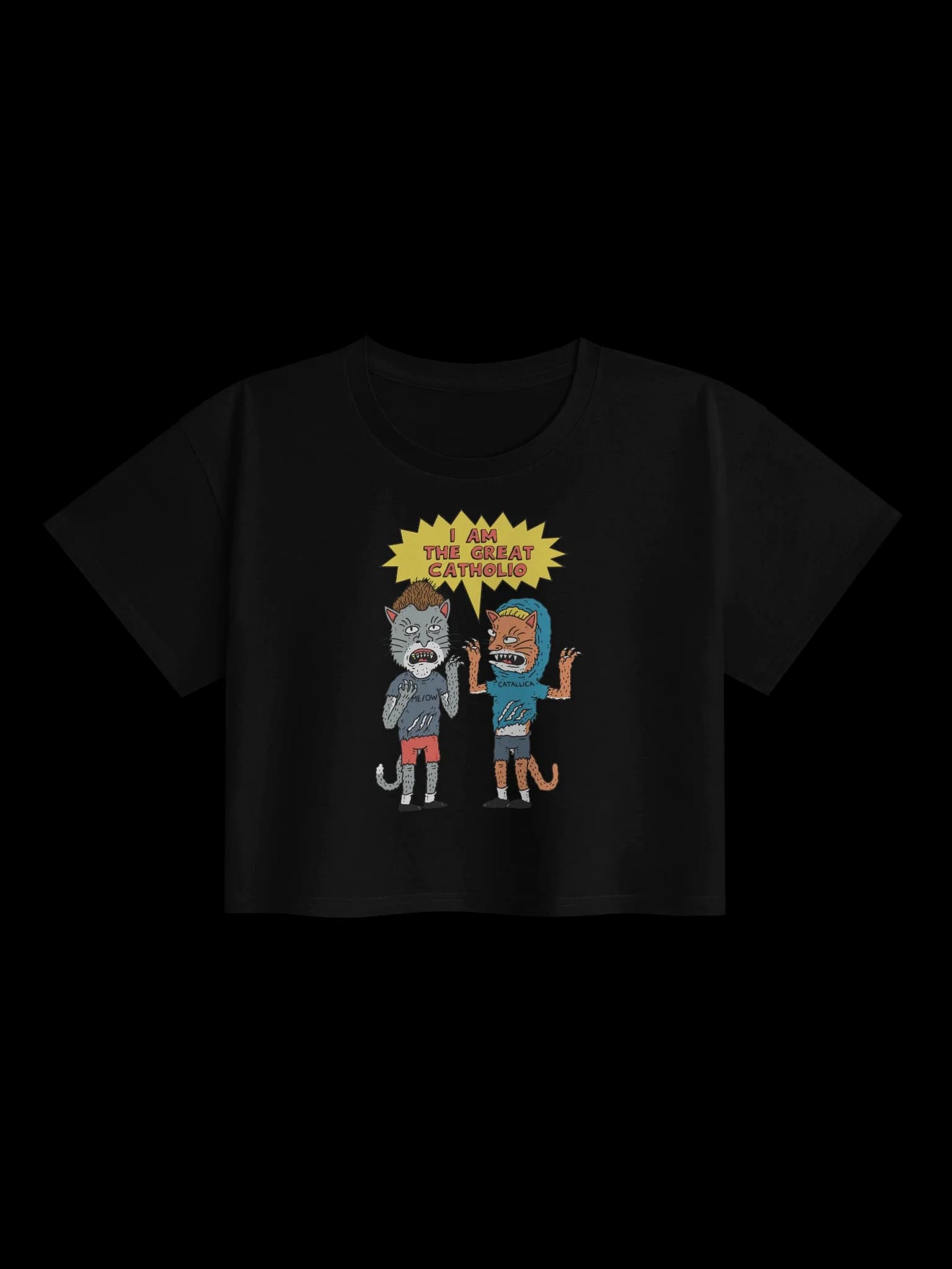Catholio - I Am The Great Catholio - Crop Top