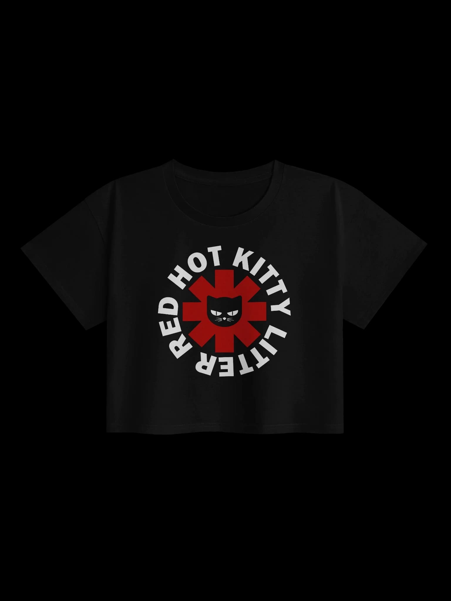 Red Hot Kitty Litter - Crop Top
