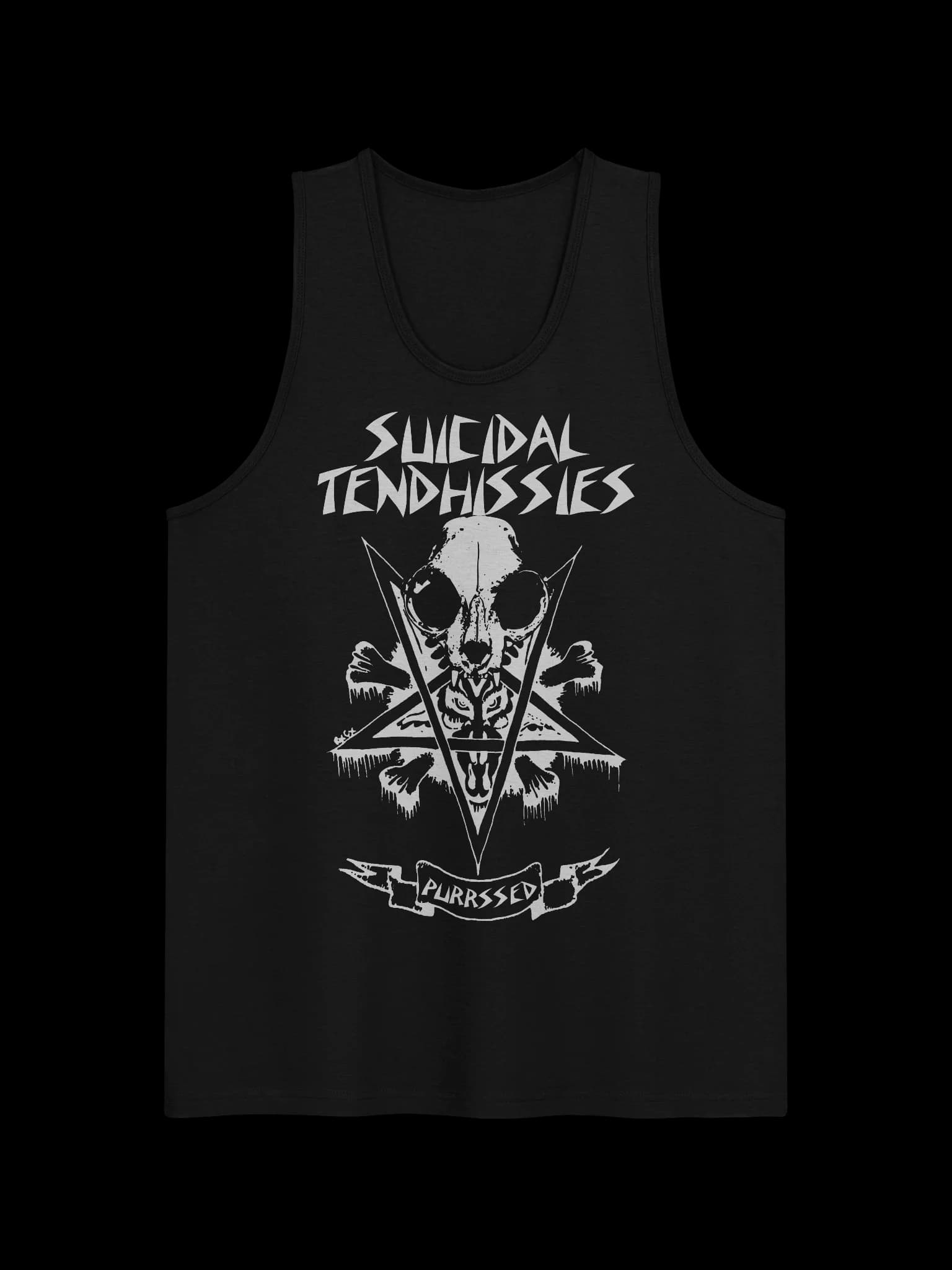 Suicidal Tendhissies - Purrsed - Tank Top