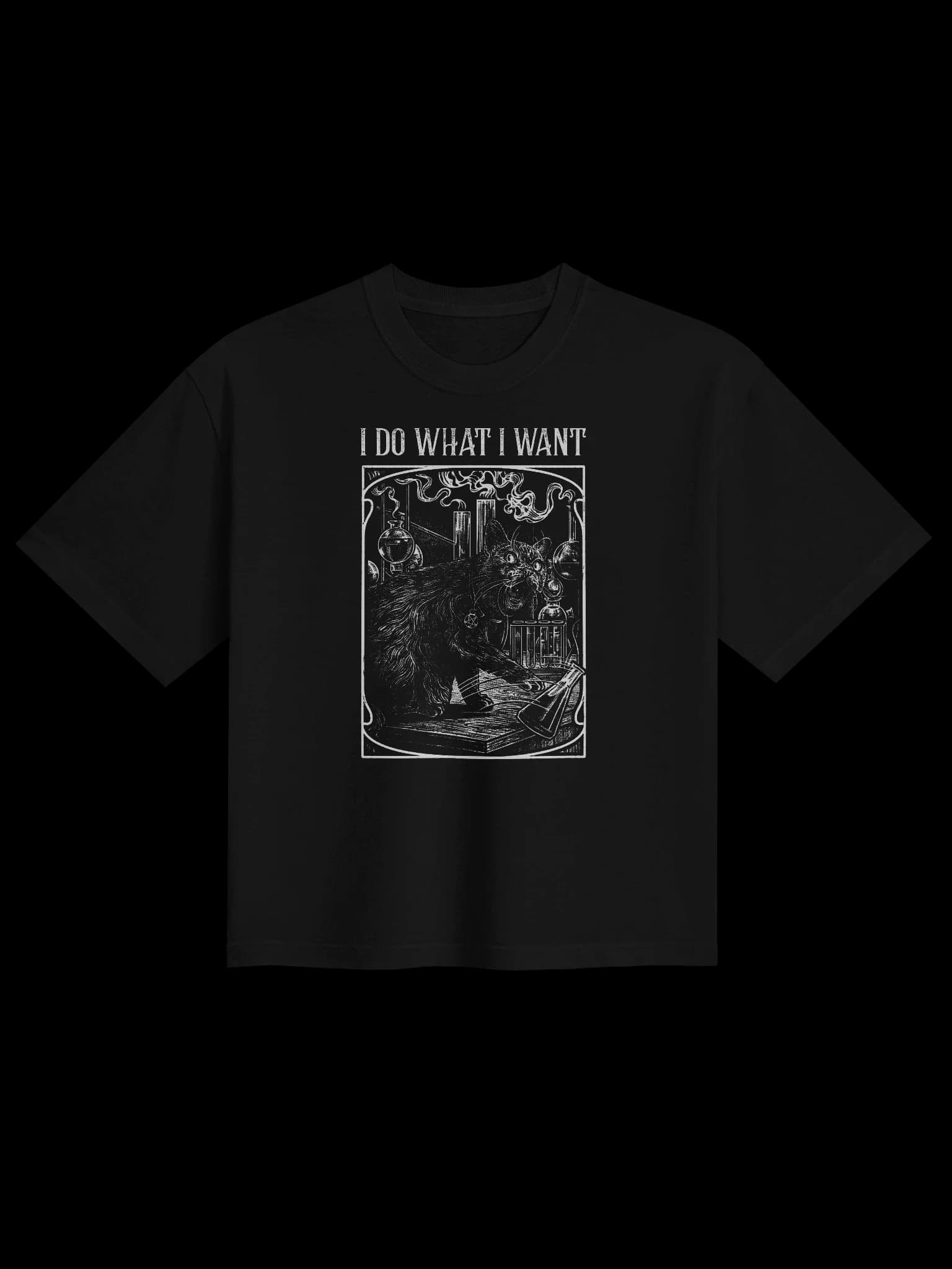 I Do What I Want - Witch's Cat - Women's Tee
