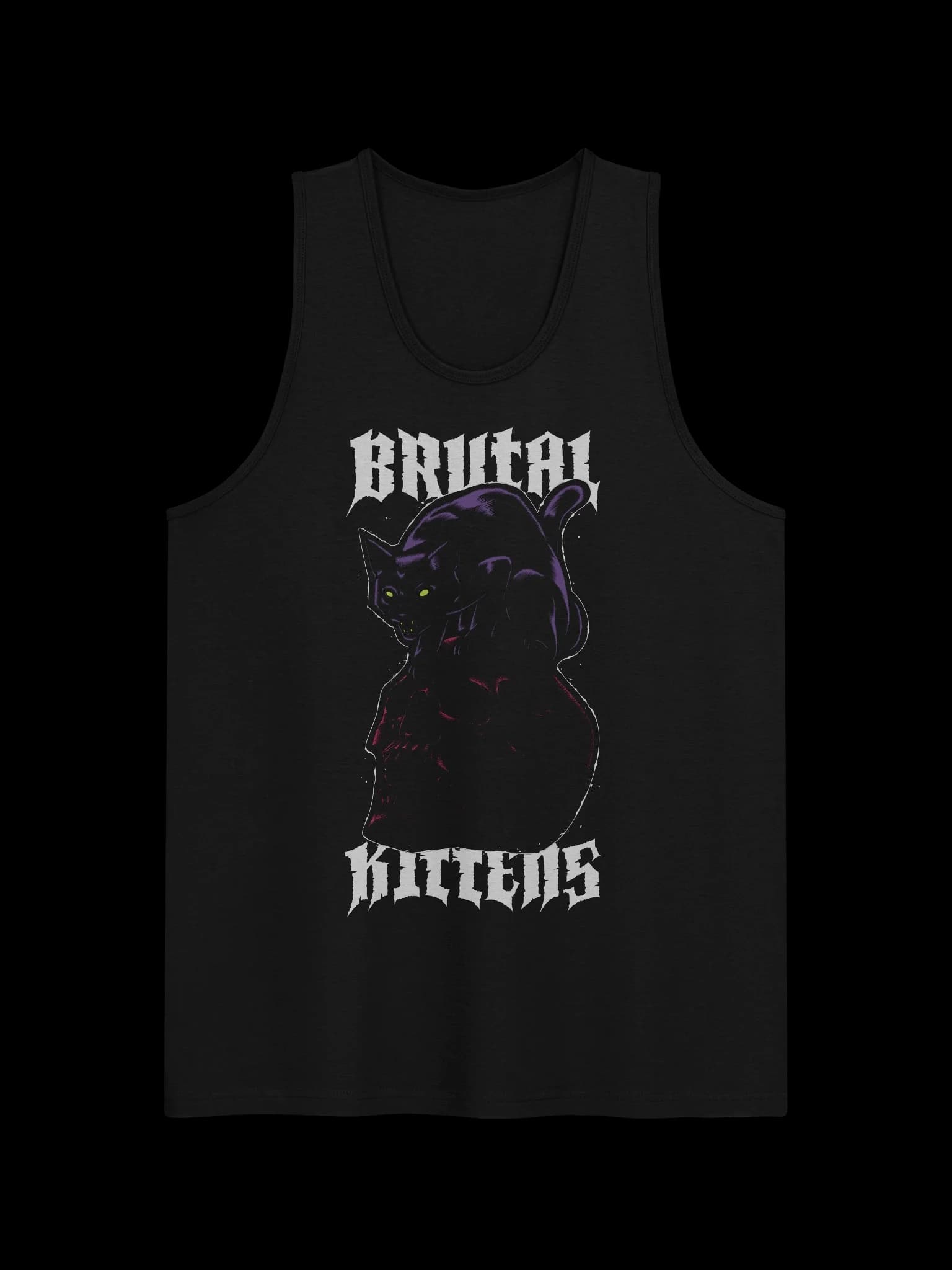Brutal Kittens Skull Guardian - Tank Top